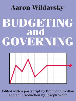cover image of Budgeting and Governing
